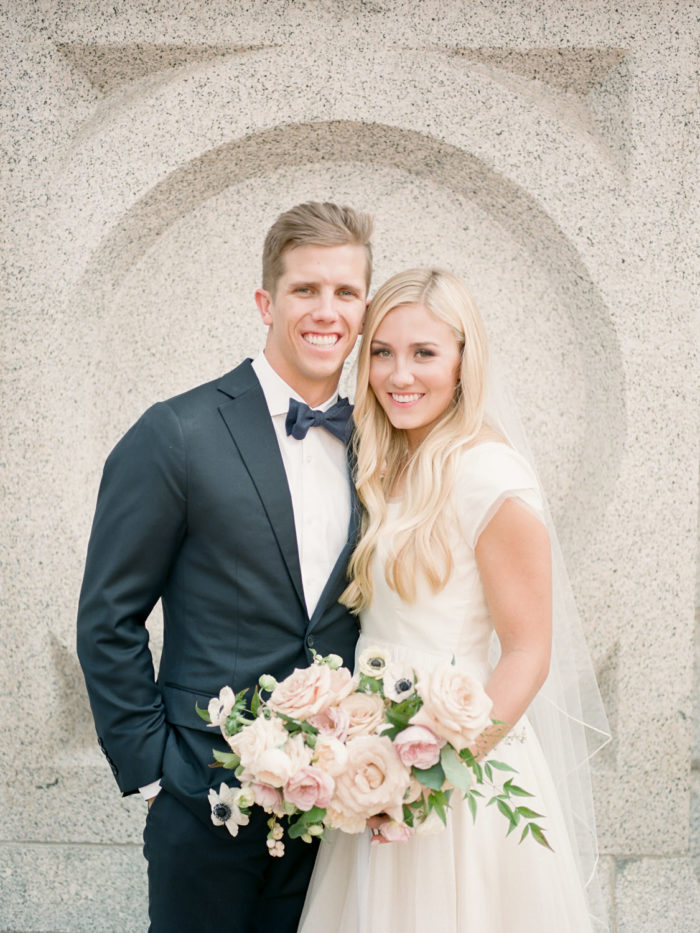 Brynn & Jason Salt Lake Lds Temple – Utah Wedding Photographer 